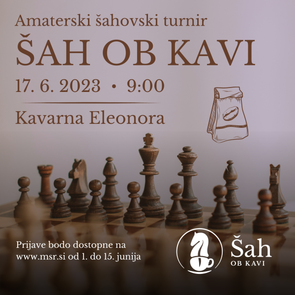 Read more about the article ♟️☕ ŠAH OB KAVI ☕♟️